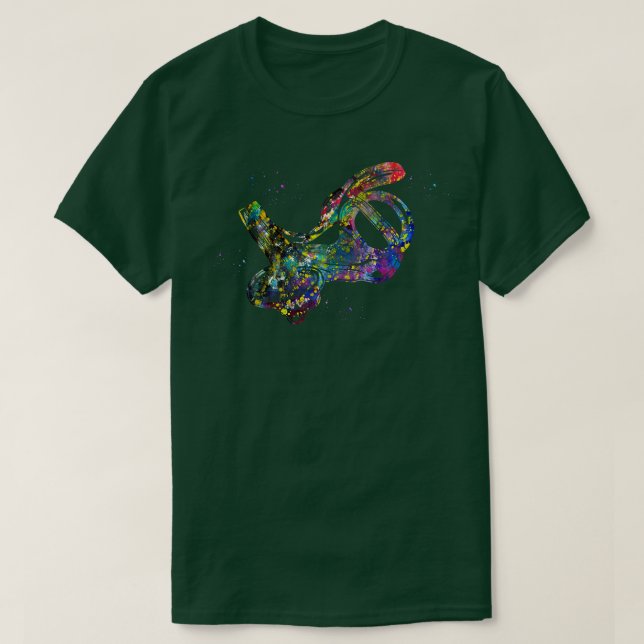 Camiseta de oído interior (Diseño del anverso)