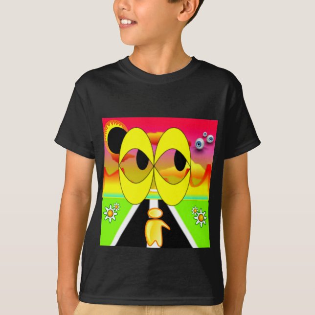 Camiseta De Ojos Espaciales (Anverso)