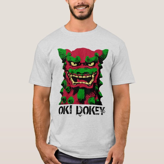 Camiseta de Oki Dokey Shisa (Anverso)