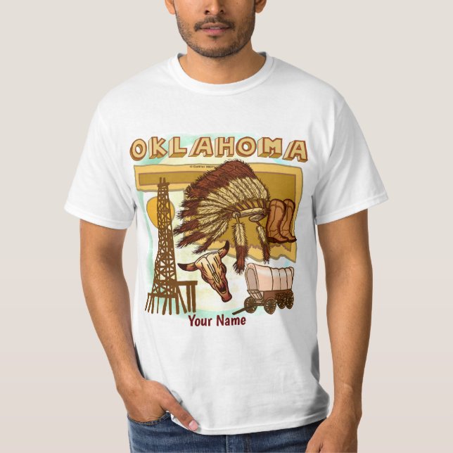 Camiseta de Oklahoma (Anverso)