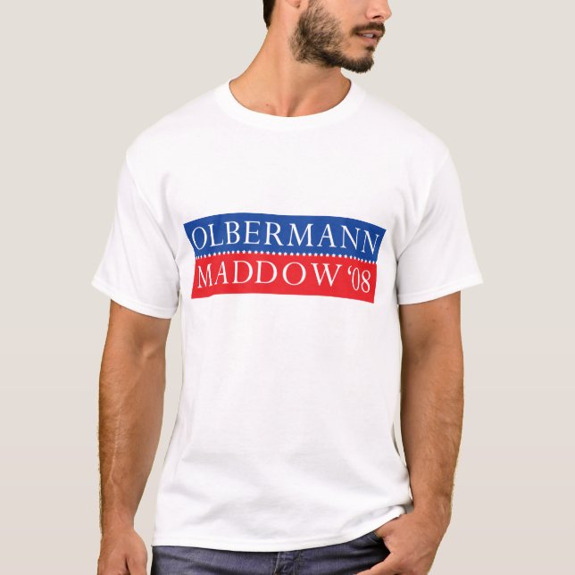 Camiseta de Olbermann Maddow (Anverso)