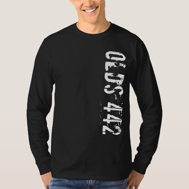 Camiseta de Olds 442 Vert (Anverso)