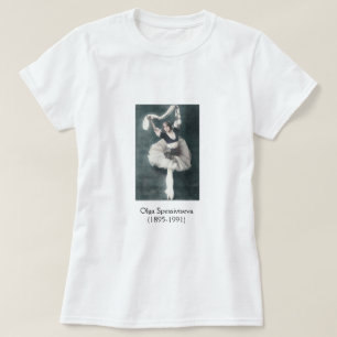 Camiseta de Olga Spessivtseva Bailarina Rusa
