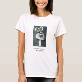 Camiseta de Olga Spessivtseva Bailarina Rusa