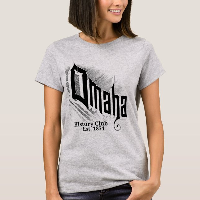 Camiseta de Omaha Ghost para mujeres (Anverso)
