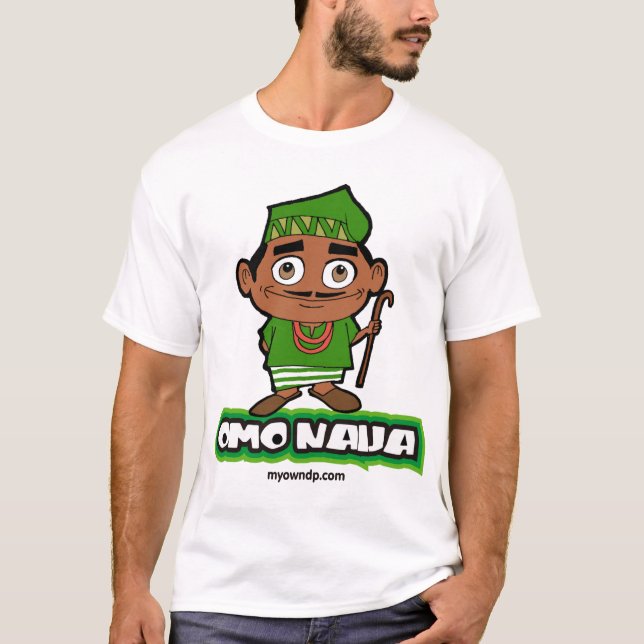 Camiseta de Omo Naija (Anverso)