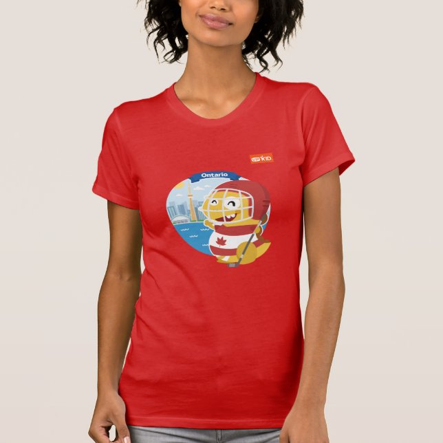 Camiseta de Ontario VIPKID (naranja) (Anverso)