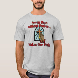 Camiseta de oración cristiana, camisetas cristiana
