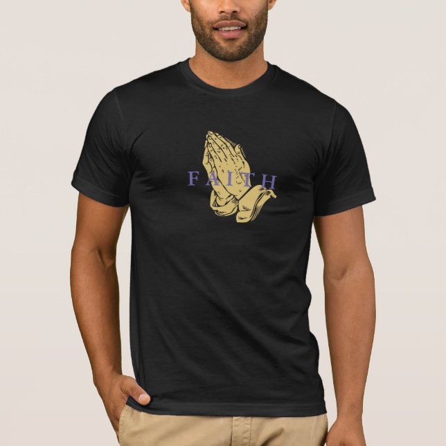Camiseta de oraciones para hombres (Anverso)