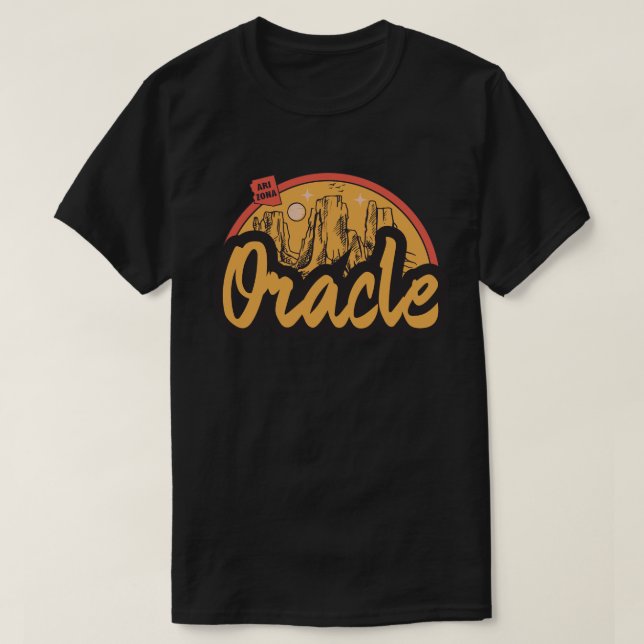 Camiseta de Oracle, Arizona (Diseño del anverso)
