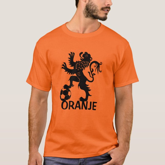 Camiseta de Oranje - naranja el color holandés (Anverso)