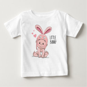 Camiseta de orejas de conejo bebé Nuevo regalo d