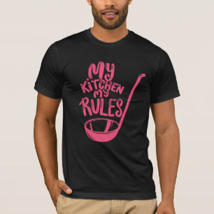 Camiseta de organización de cocina linda etiquet