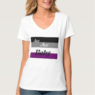 Camiseta de orgullo asexual