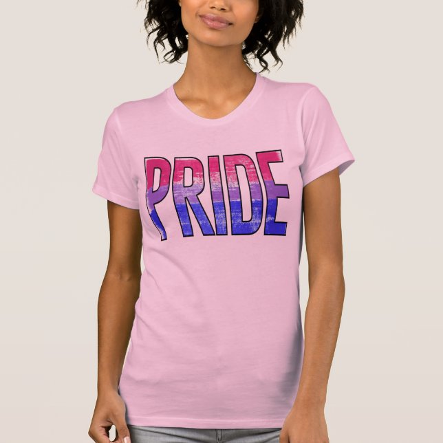 Camiseta de Orgullo Bi (Anverso)