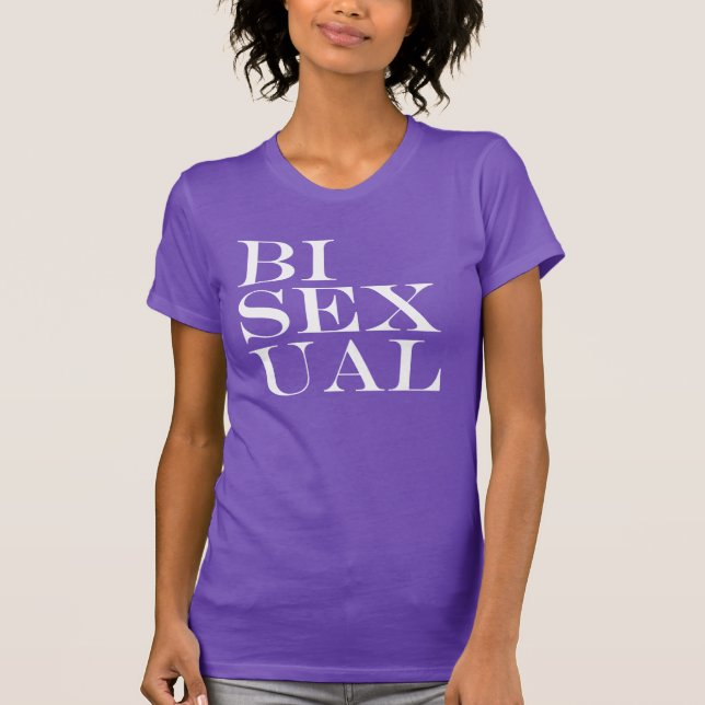 Camiseta de Orgullo Bi (Anverso)