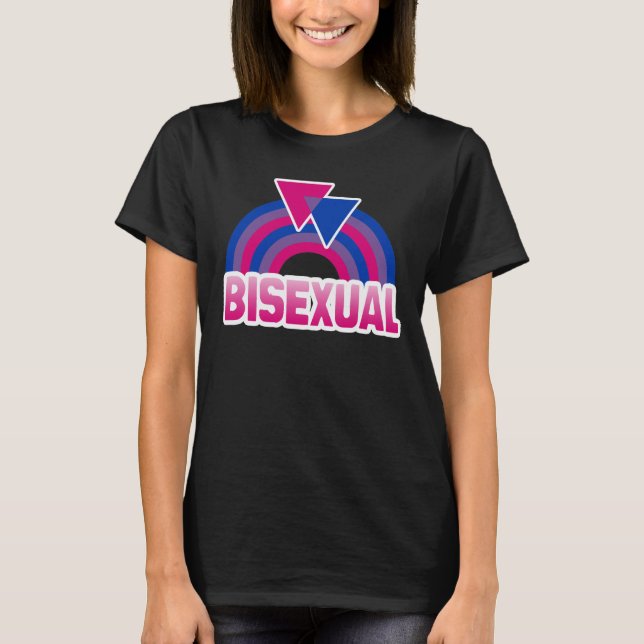 Camiseta de orgullo bisexual (Anverso)