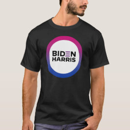 Camiseta de orgullo bisexual Biden Harris