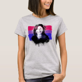 Camiseta de orgullo bisexual de Kamala Harris