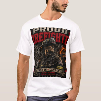Camiseta de orgullo de bombero – Regalo para bombe