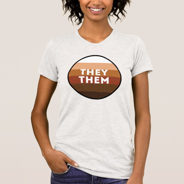 Camiseta de Orgullo de Personas de Color (Anverso)