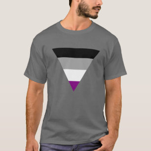 Camiseta de orgullo del triángulo asexual
