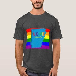 Camiseta de orgullo gay de Arkansas Arkansas LGBT