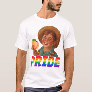 Camiseta de Orgullo LGBTQIA+ GRANJERO DE MELocotón