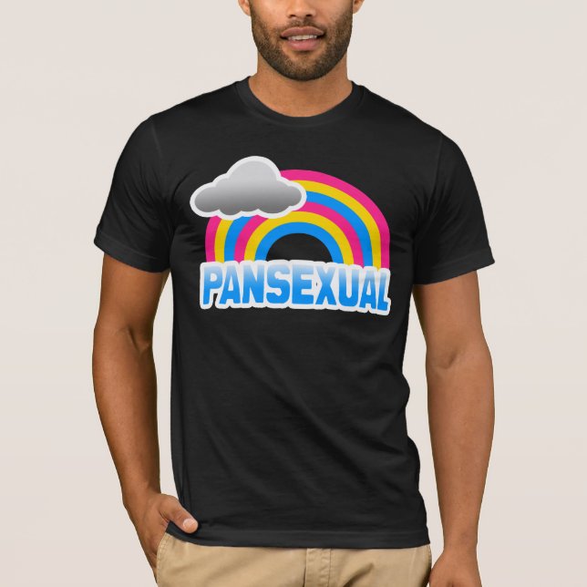 Camiseta de orgullo pansexual (Anverso)