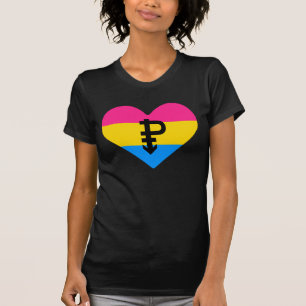 Camiseta de orgullo pansexual