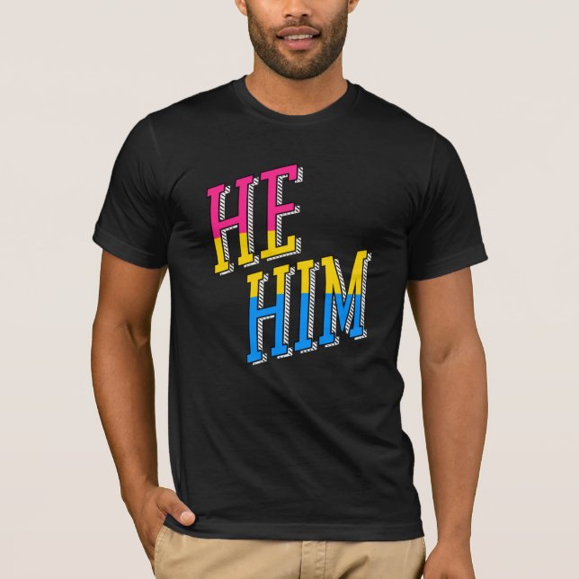Camiseta de orgullo pansexual (Anverso)