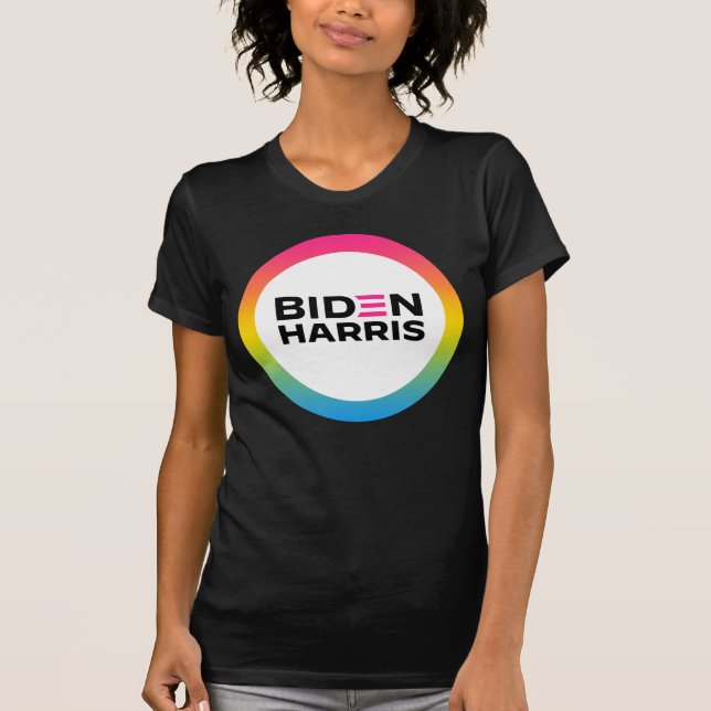 Camiseta de orgullo pansexual Biden Harris (Anverso)