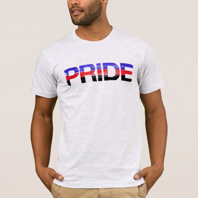Camiseta de Orgullo Poliamoroso (Anverso)