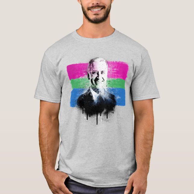 Camiseta de Orgullo Poliamoroso (Anverso)