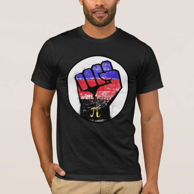 Camiseta de Orgullo Poliamoroso (Anverso)