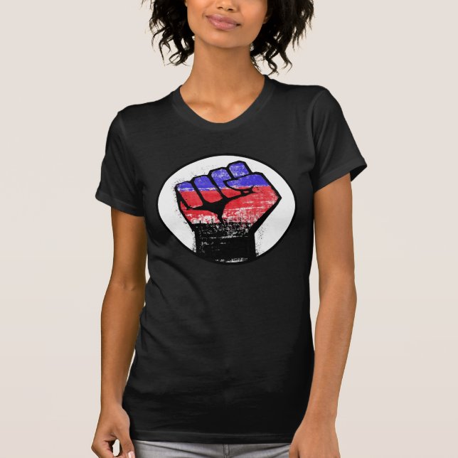 Camiseta de Orgullo Poliamoroso (Anverso)