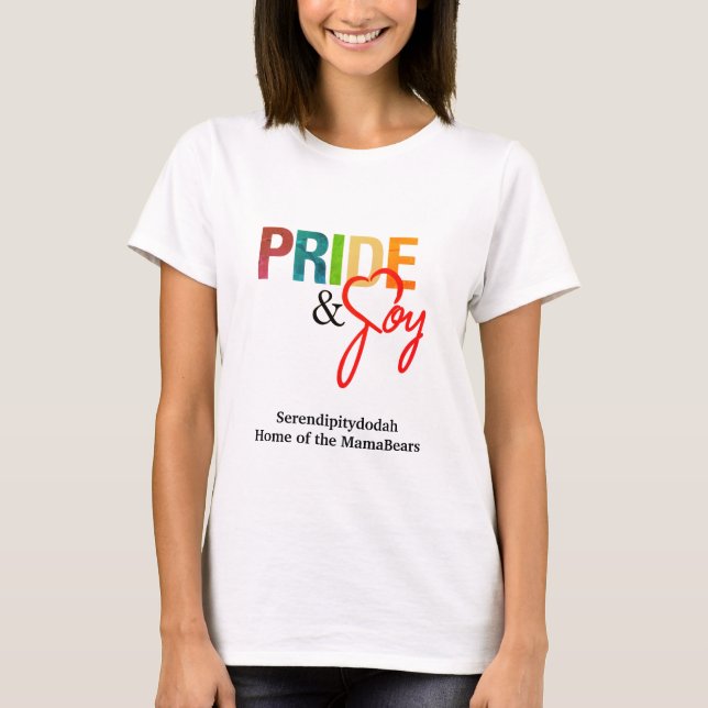 Camiseta de orgullo y alegría (Anverso)