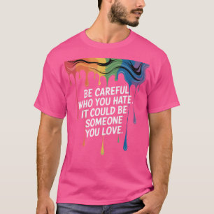 Camiseta de orgullo y apoyo para difundir el amor