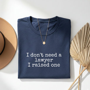 Camiseta de orgulloso padre abogado Regalo del día