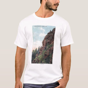 Camiseta De oro, Colorado - Mountain View del puesto de
