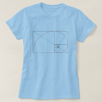Camiseta de oro del coeficiente
