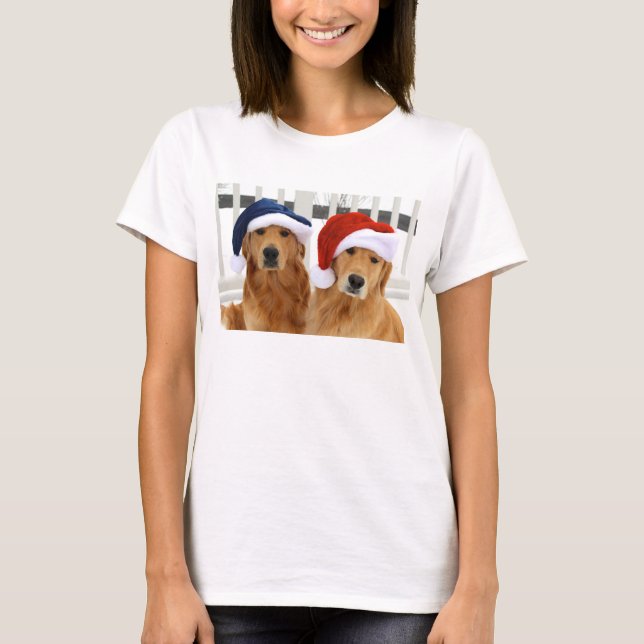 Camiseta de oro del navidad (Anverso)