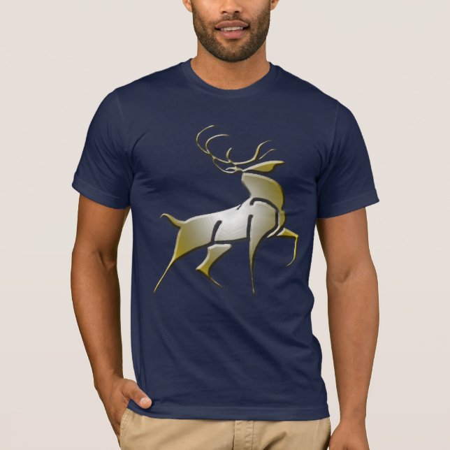 Camiseta de oro del reno (Anverso)