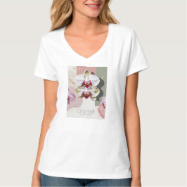 Camiseta de orquídeas salvajes para las mujeres ca