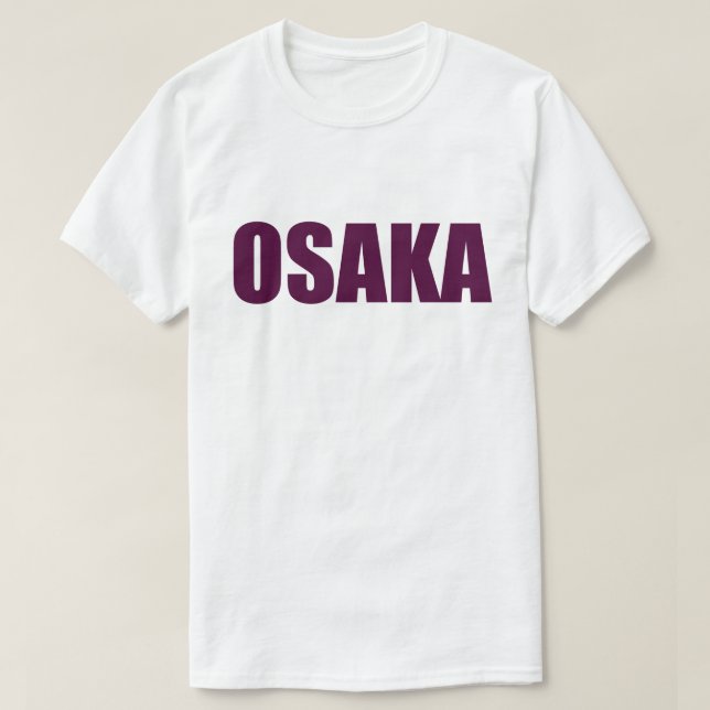 Camiseta de OSAKA (Diseño del anverso)