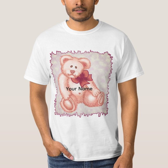Camiseta de Osita Bebé Niña (Anverso)