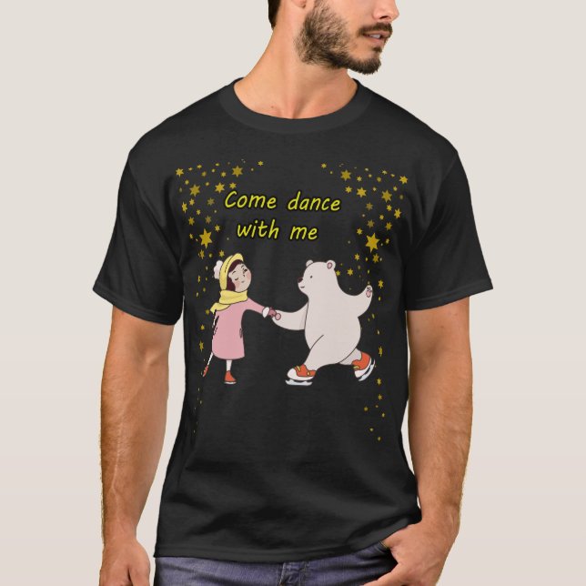 Camiseta de oso bailarín (Anverso)