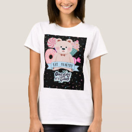 Camiseta de oso cortada