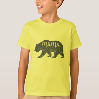 Camiseta de oso de mamá
