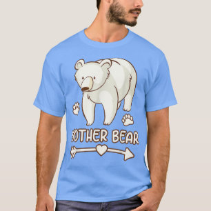 camiseta de oso de mamá para las mujeres, de mamá 